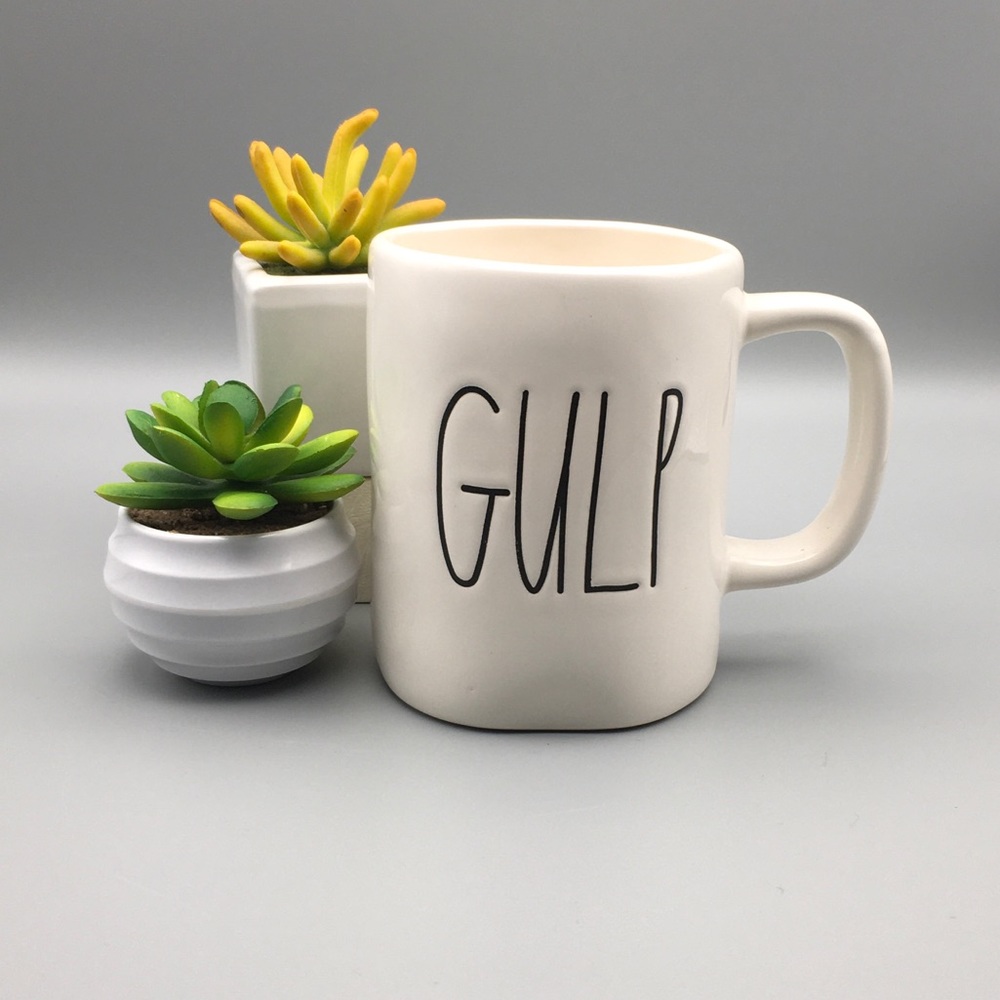 Rae Dunn “Gulp” mug. Pre 2018
